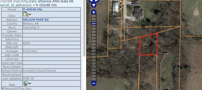 Land for Sale - Benton County Arkansas - 0.23 Acres - Gravette, Arkansas